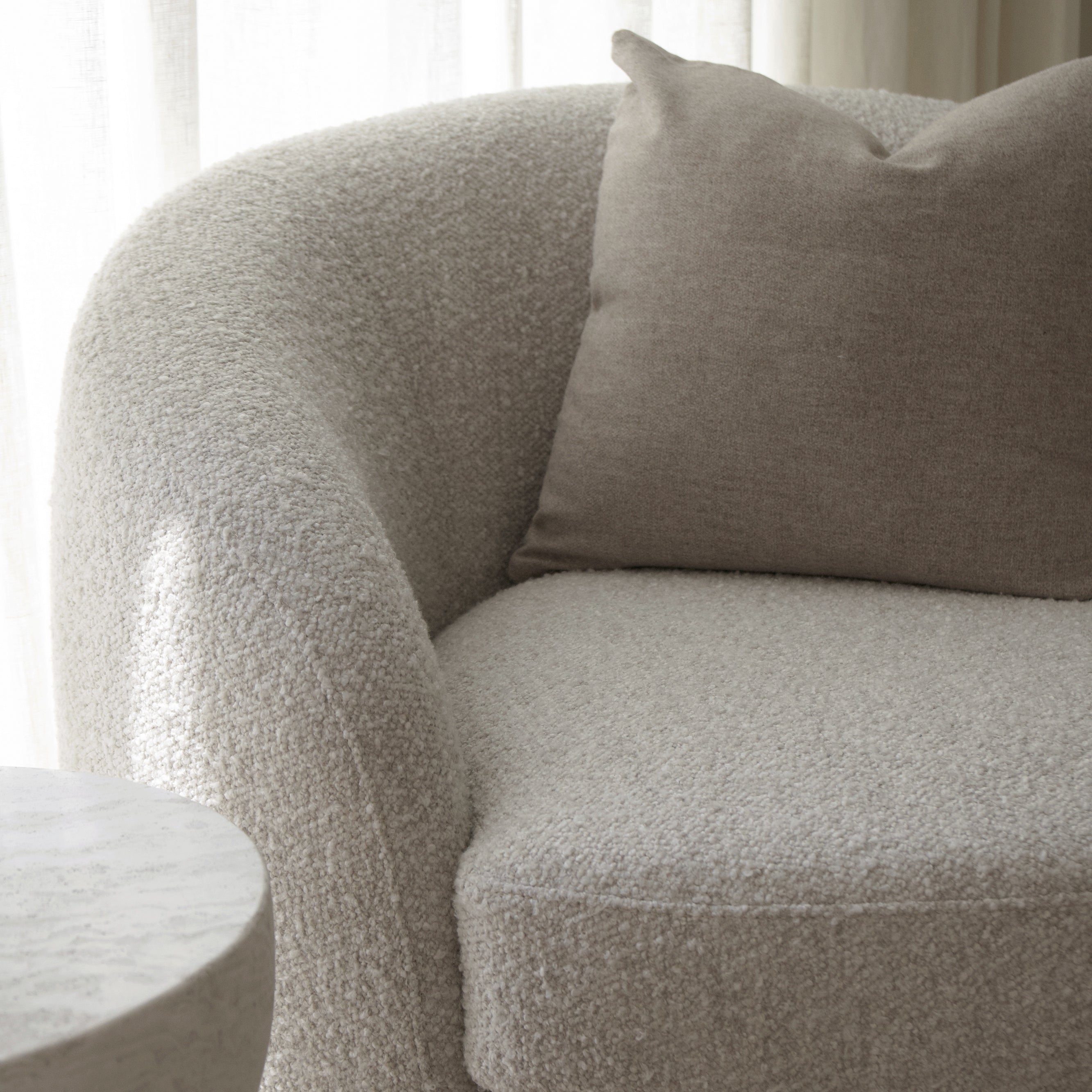 Sedia girevole Ansel