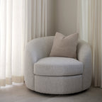 Sedia girevole Ansel