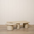 Tavolini da caffè Daniel - Set da 2 pezzi - Sabbia