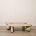 Melo Double Small Set - Tavolini da caffè - Set da 2 pezzi - Bran