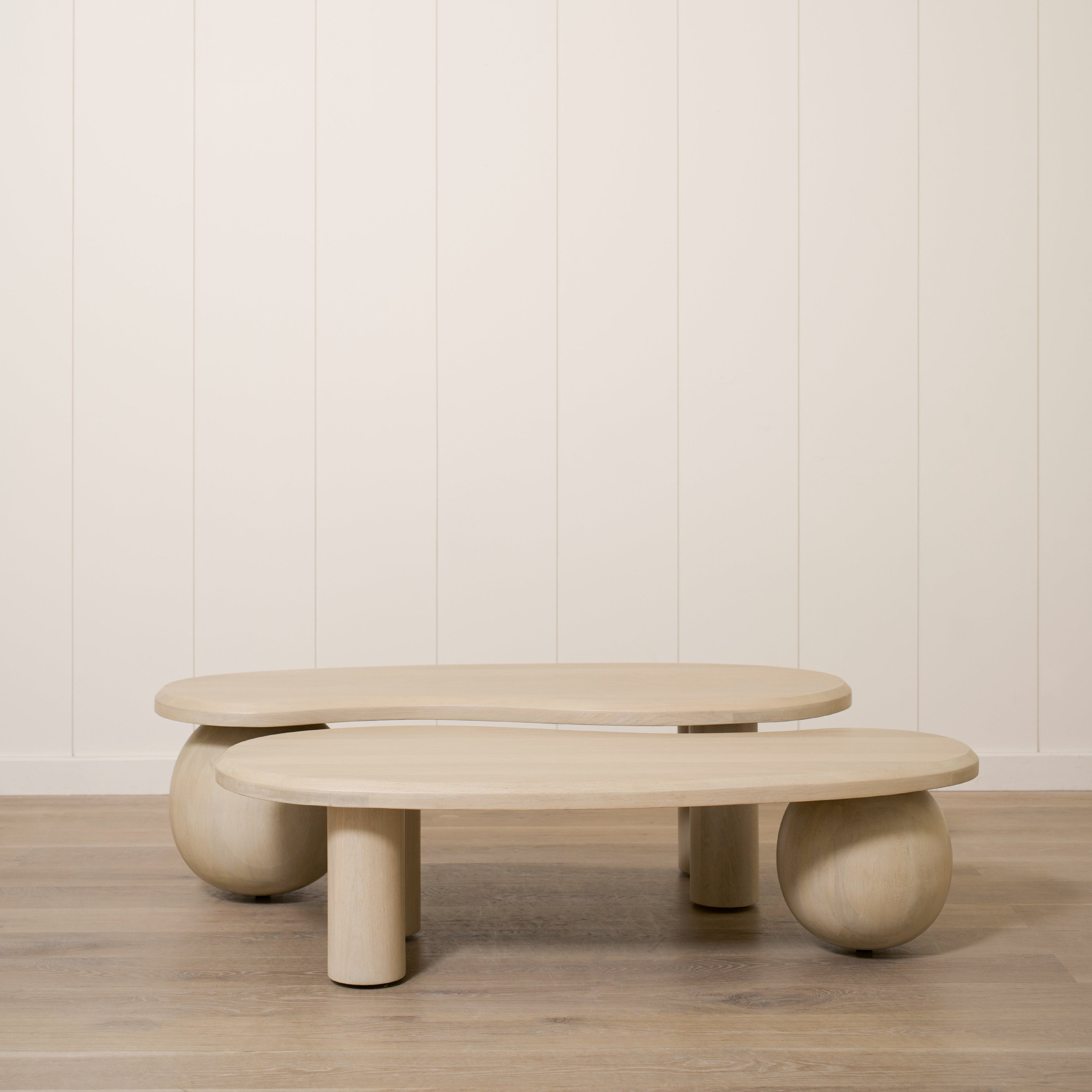 Melo Double Small Set - Tavolini da caffè - Set da 2 pezzi - Bran