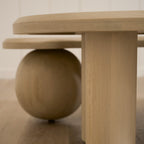 Melo Double Small Set - Tavolini da caffè - Set da 2 pezzi - Bran