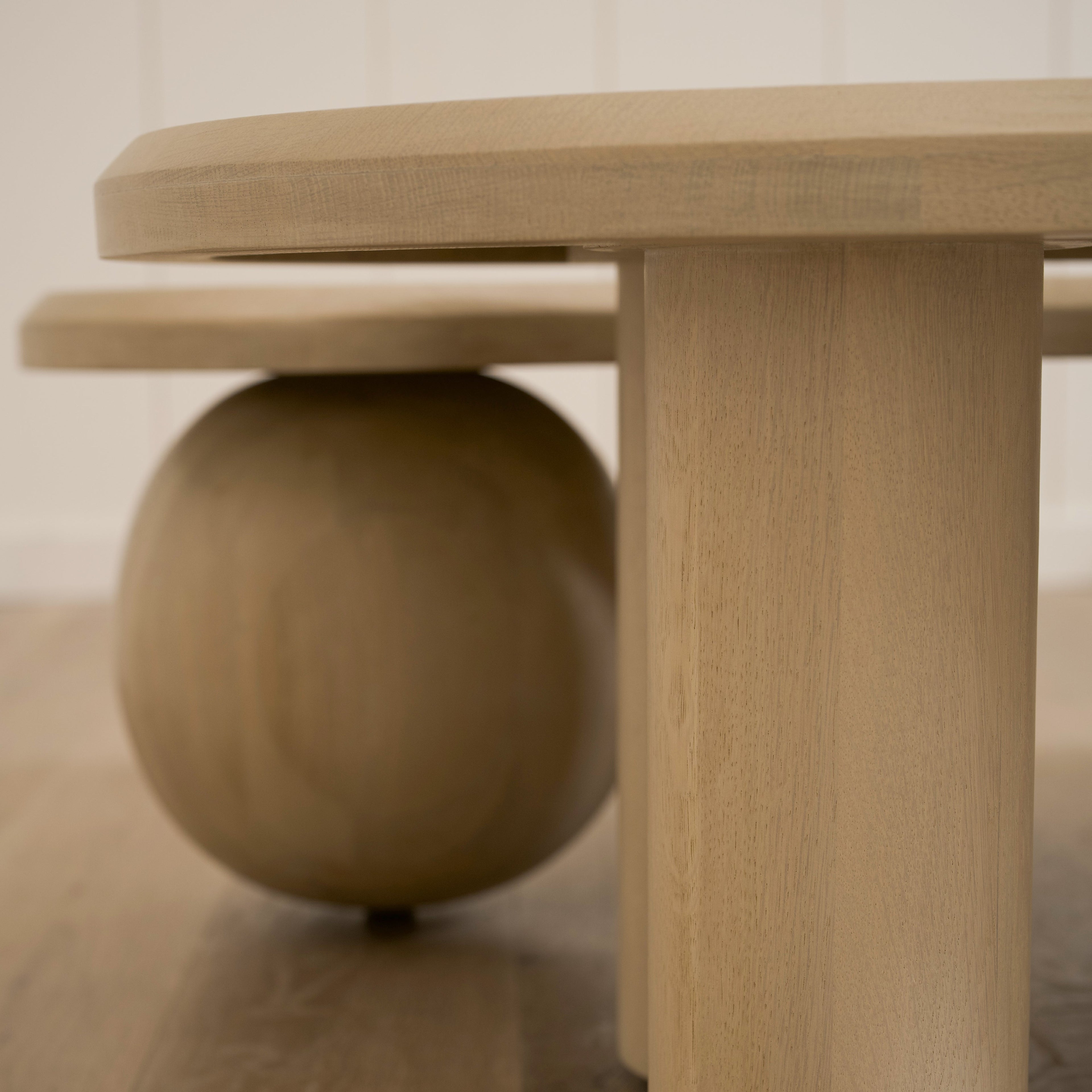 Melo Double Small Set - Tavolini da caffè - Set da 2 pezzi - Bran