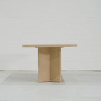 Philip - Tavolo da pranzo con bordo squadrato