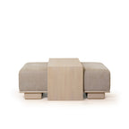 Pouf Noah con tavolo