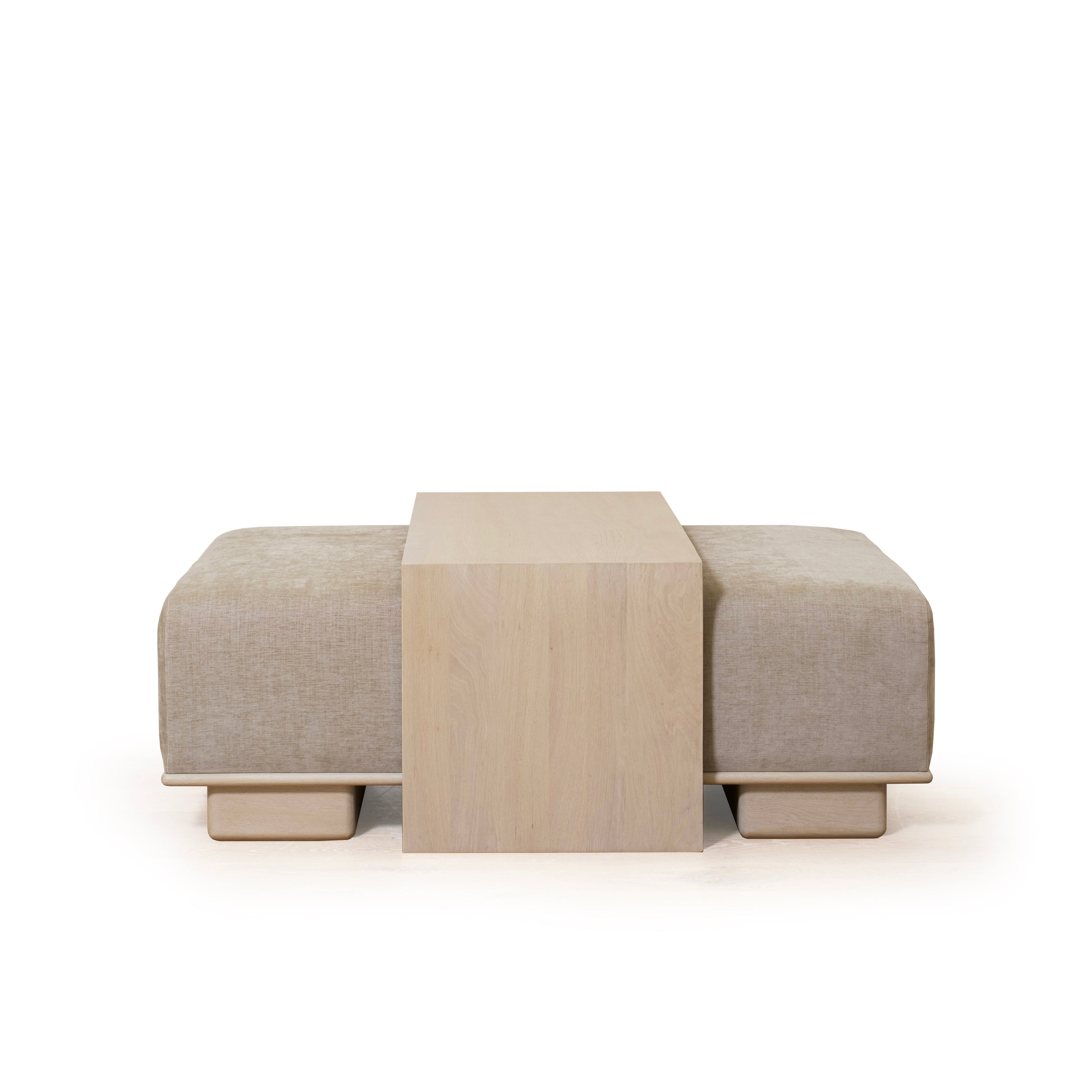 Pouf Noah con tavolo