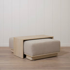 Pouf Noah con tavolo