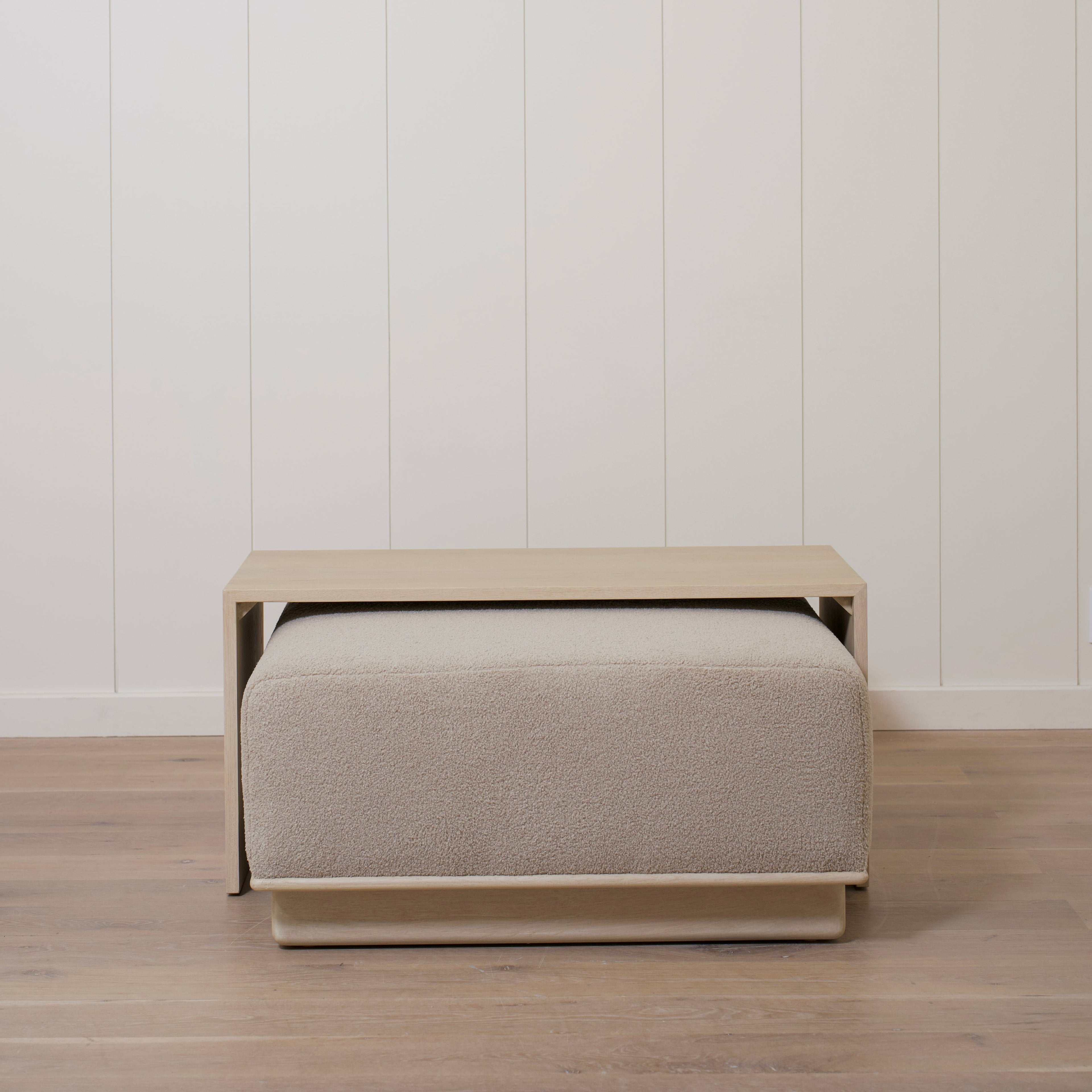 Pouf Noah con tavolo