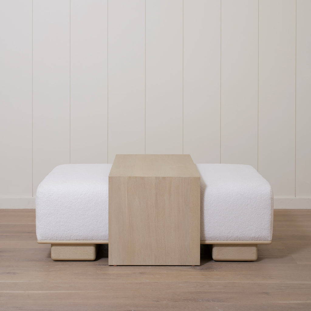 Pouf Noah con tavolo