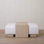 Pouf Noah con tavolo