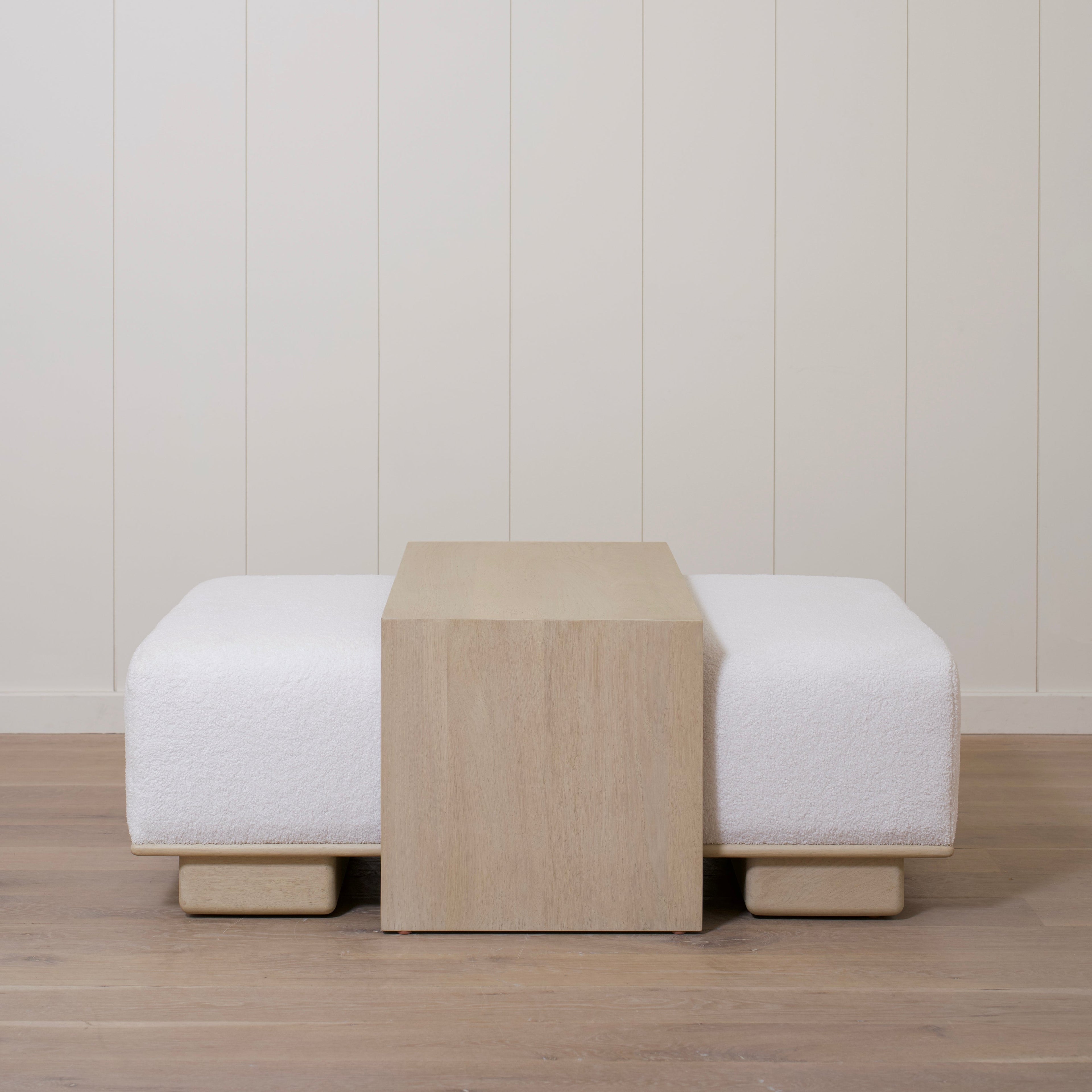 Pouf Noah con tavolo