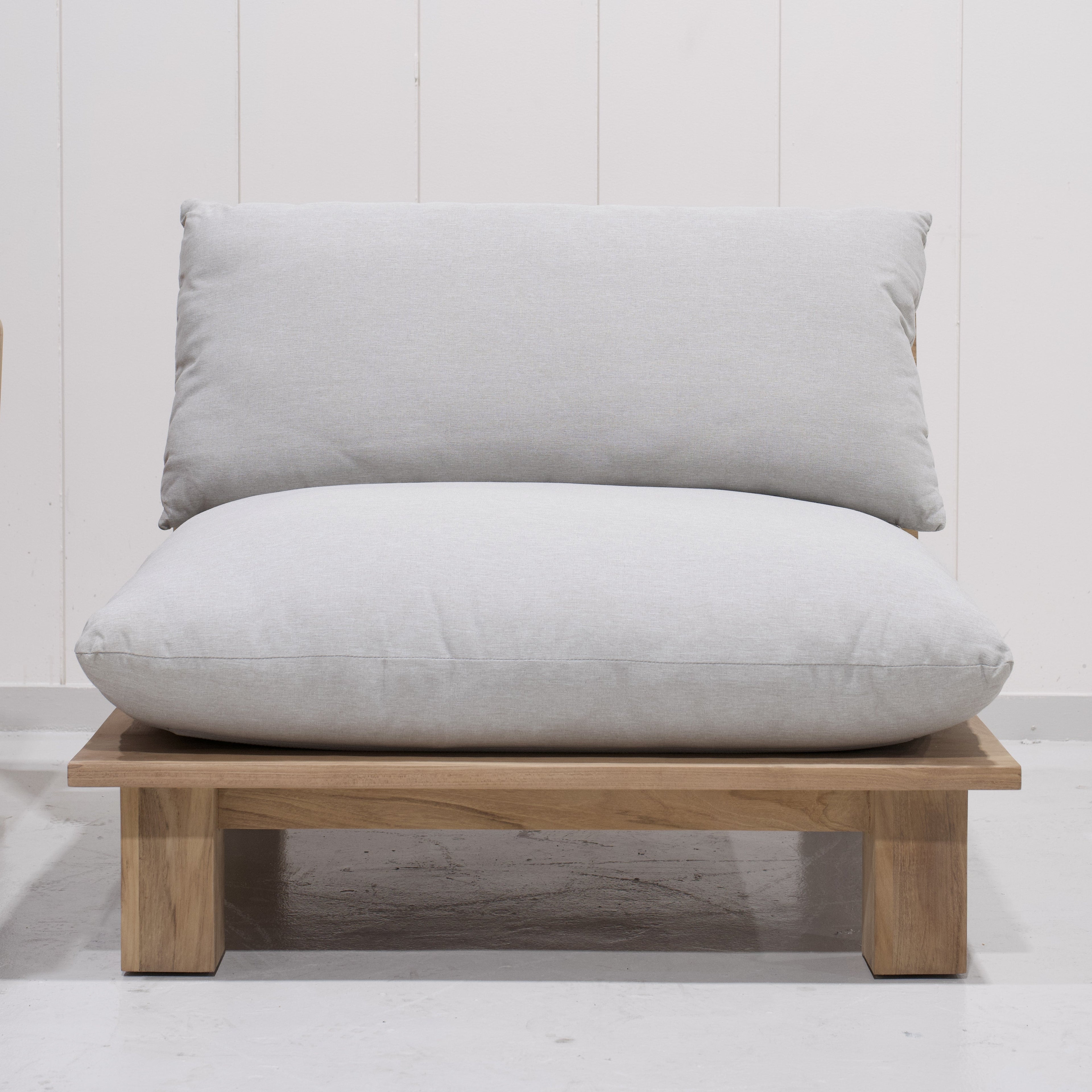 Divano componibile per esterni Ellen - 3 pezzi - Teak