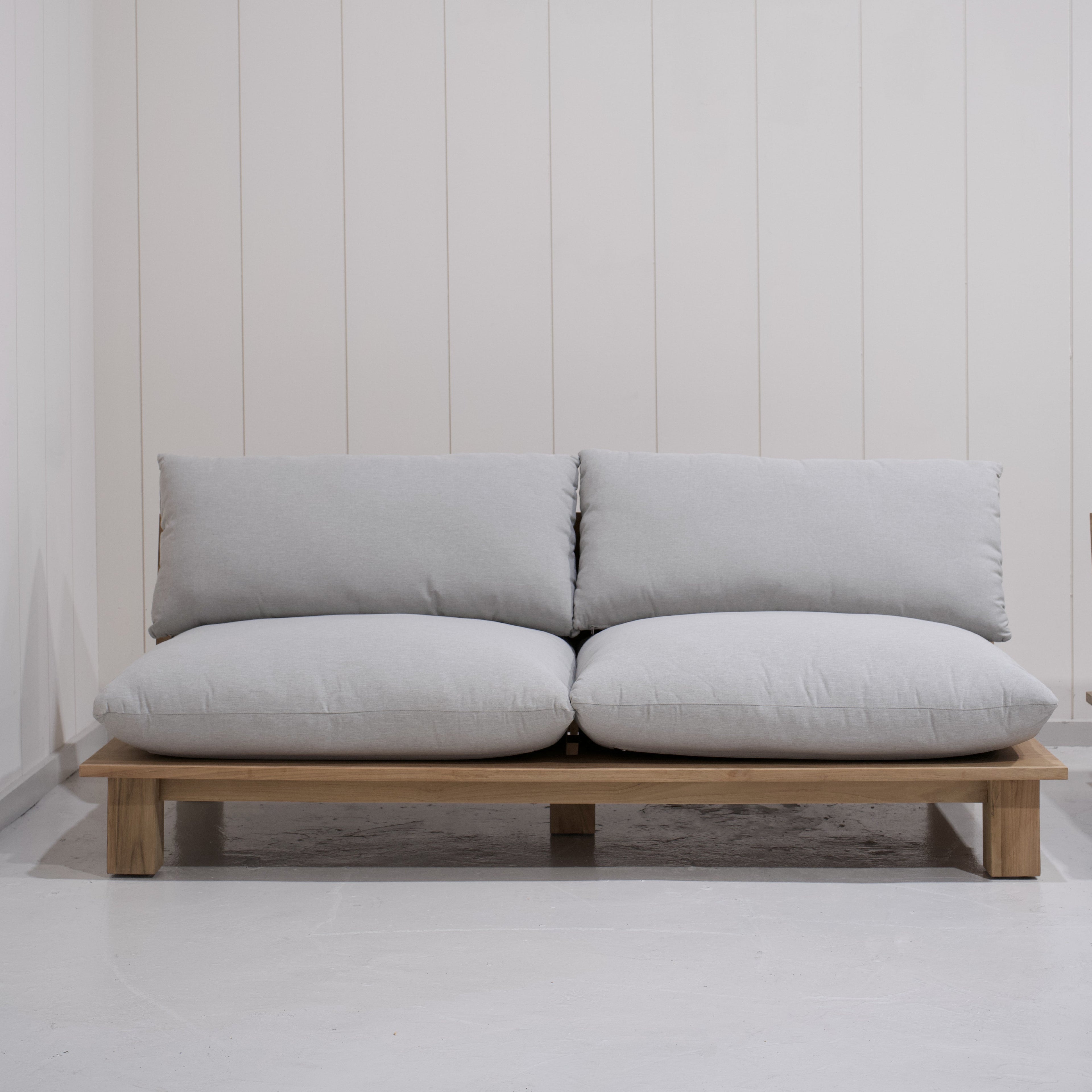 Divano componibile per esterni Ellen - 3 pezzi - Teak