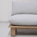 Divano componibile per esterni Ellen - 3 pezzi - Teak