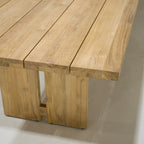 Tavolo da pranzo da esterno diviso