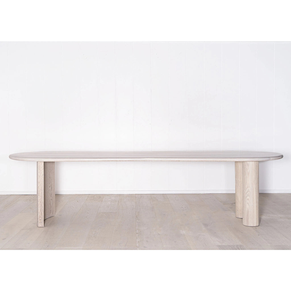 Tavolo da pranzo curvo Darby