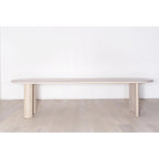 Tavolo da pranzo curvo Darby