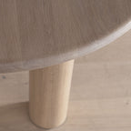 Tavolo da pranzo curvo Darby