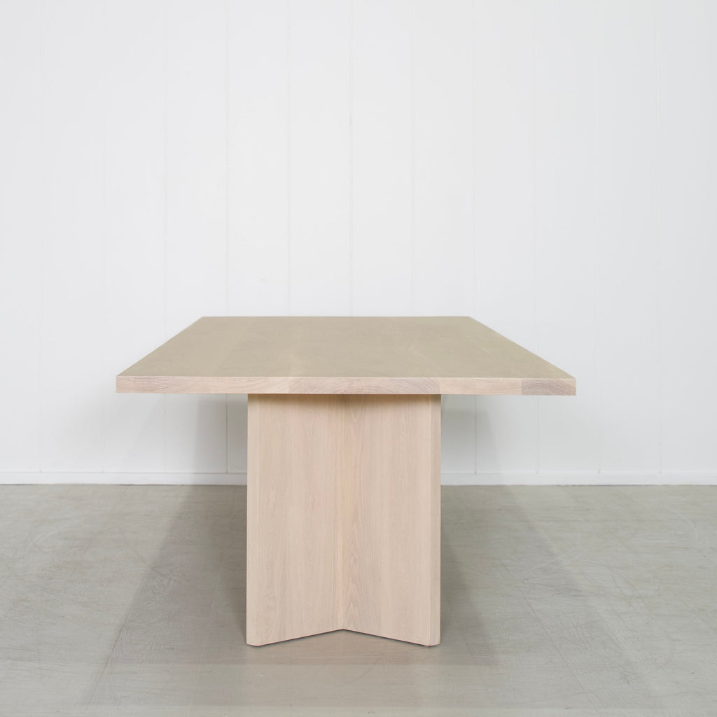 Dove - Tavolo da pranzo con piano rettangolare