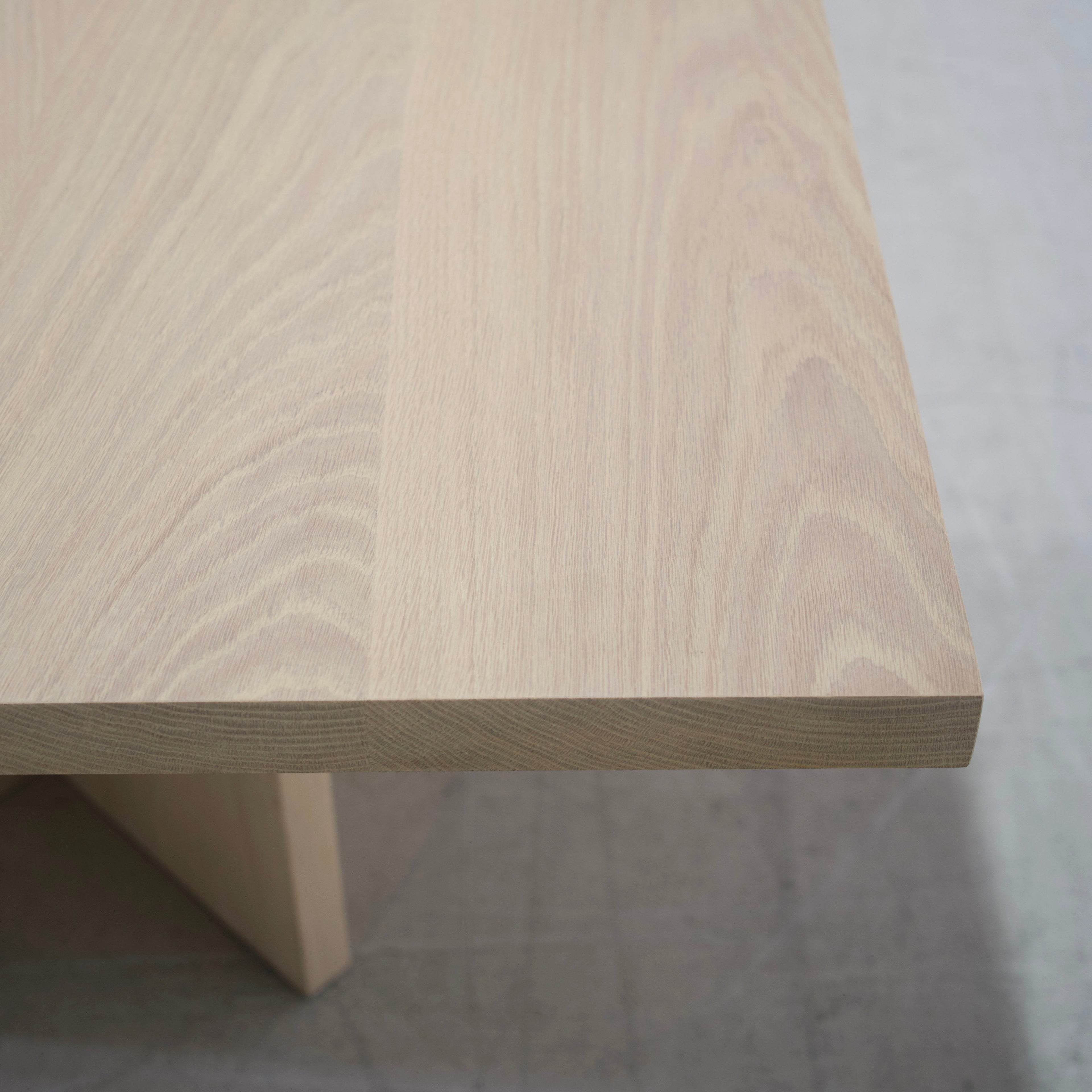 Dove - Tavolo da pranzo con piano rettangolare