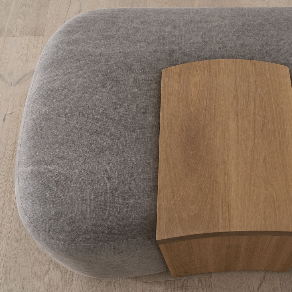 Pouf Easton con tavolo