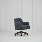 James - Sedia da ufficio con base in rovere