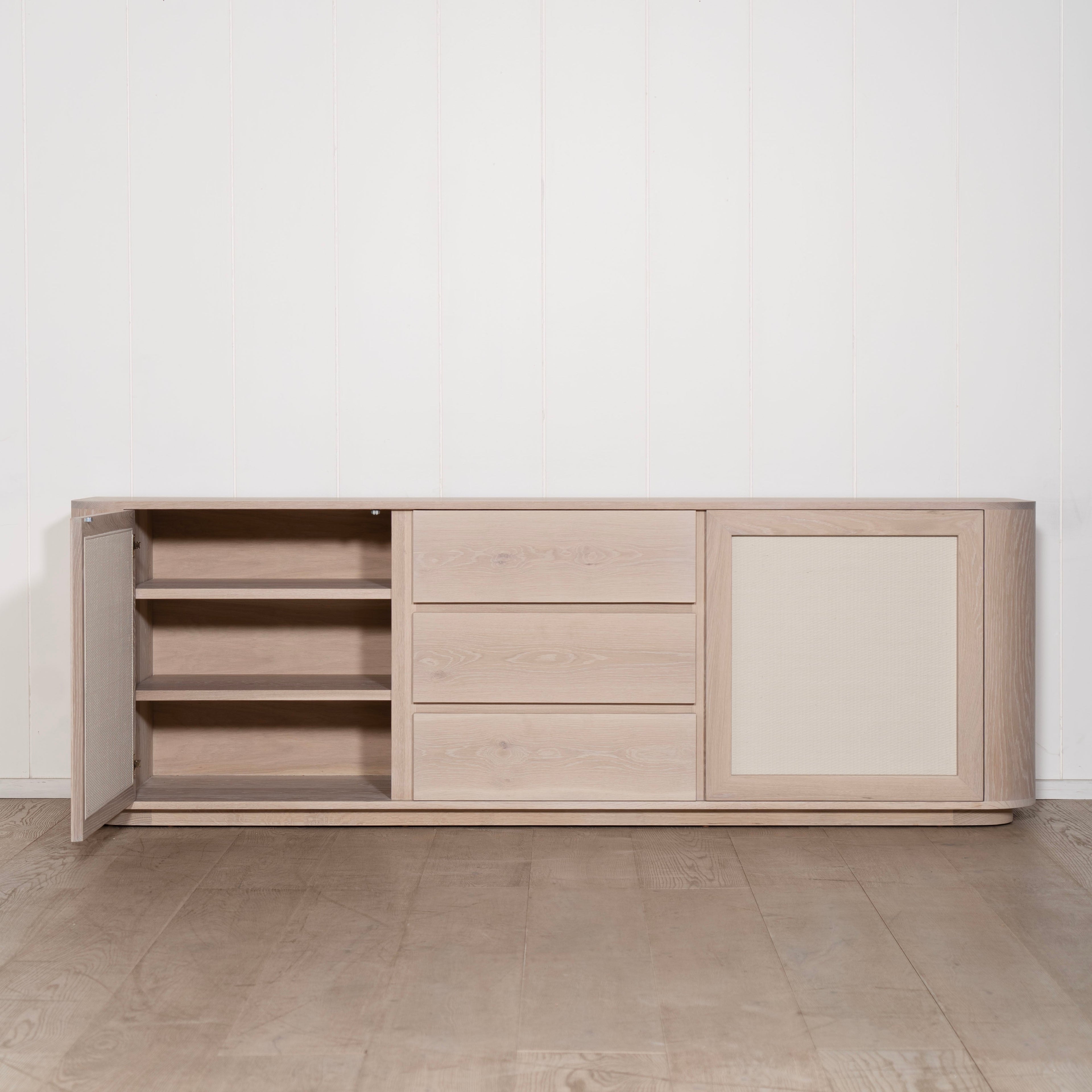 Consolle curva Melo Media