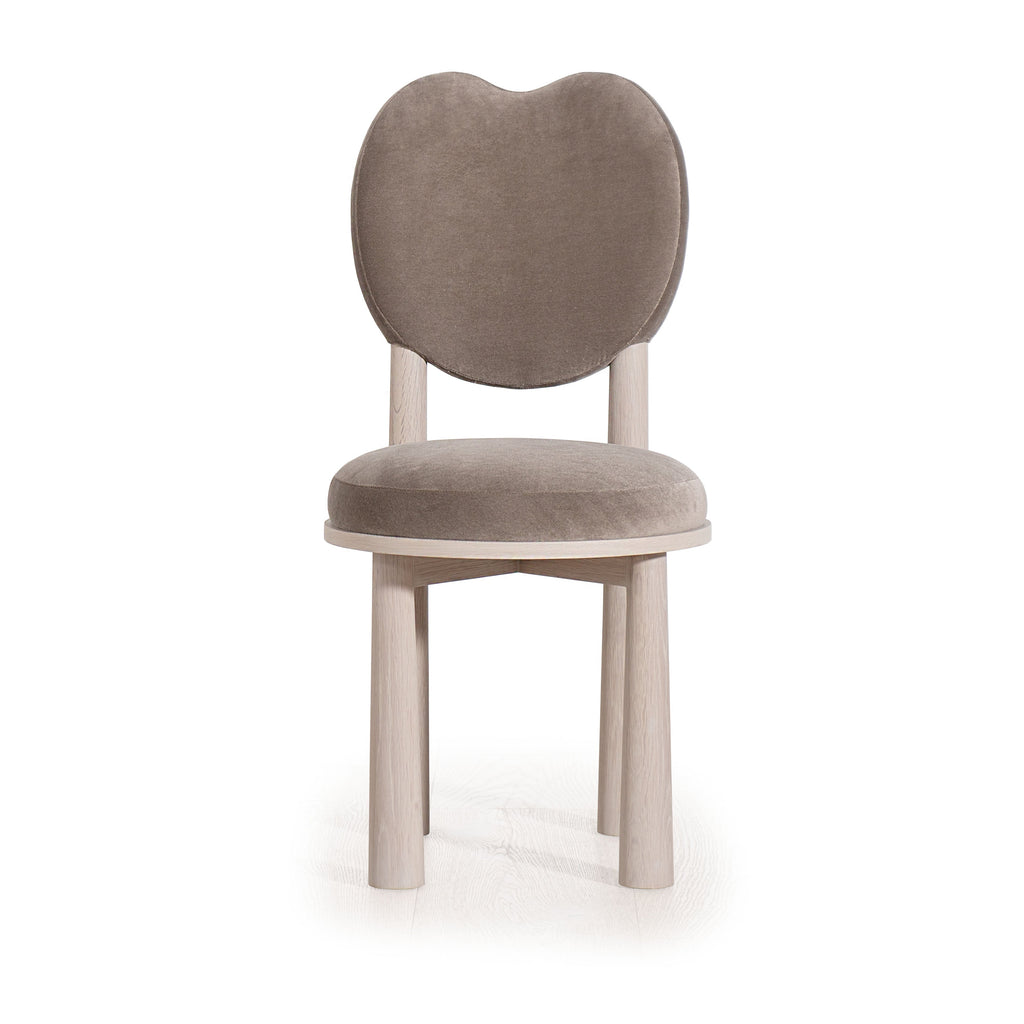 Sedia da pranzo viola