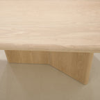 Philip - Tavolo da pranzo con bordo arrotondato