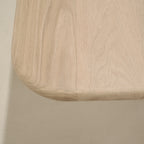 Philip - Tavolo da pranzo con bordo arrotondato