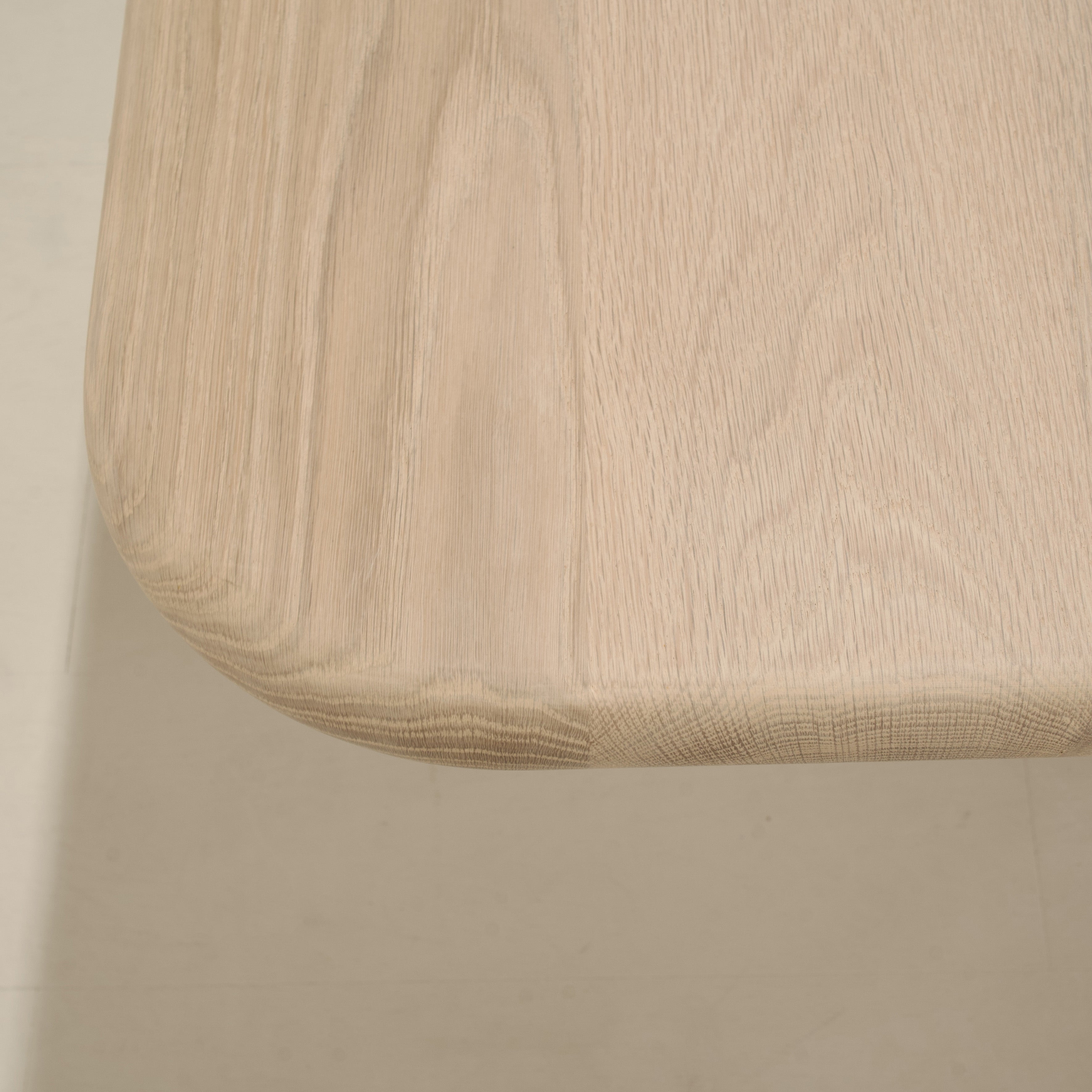 Philip - Tavolo da pranzo con bordo arrotondato