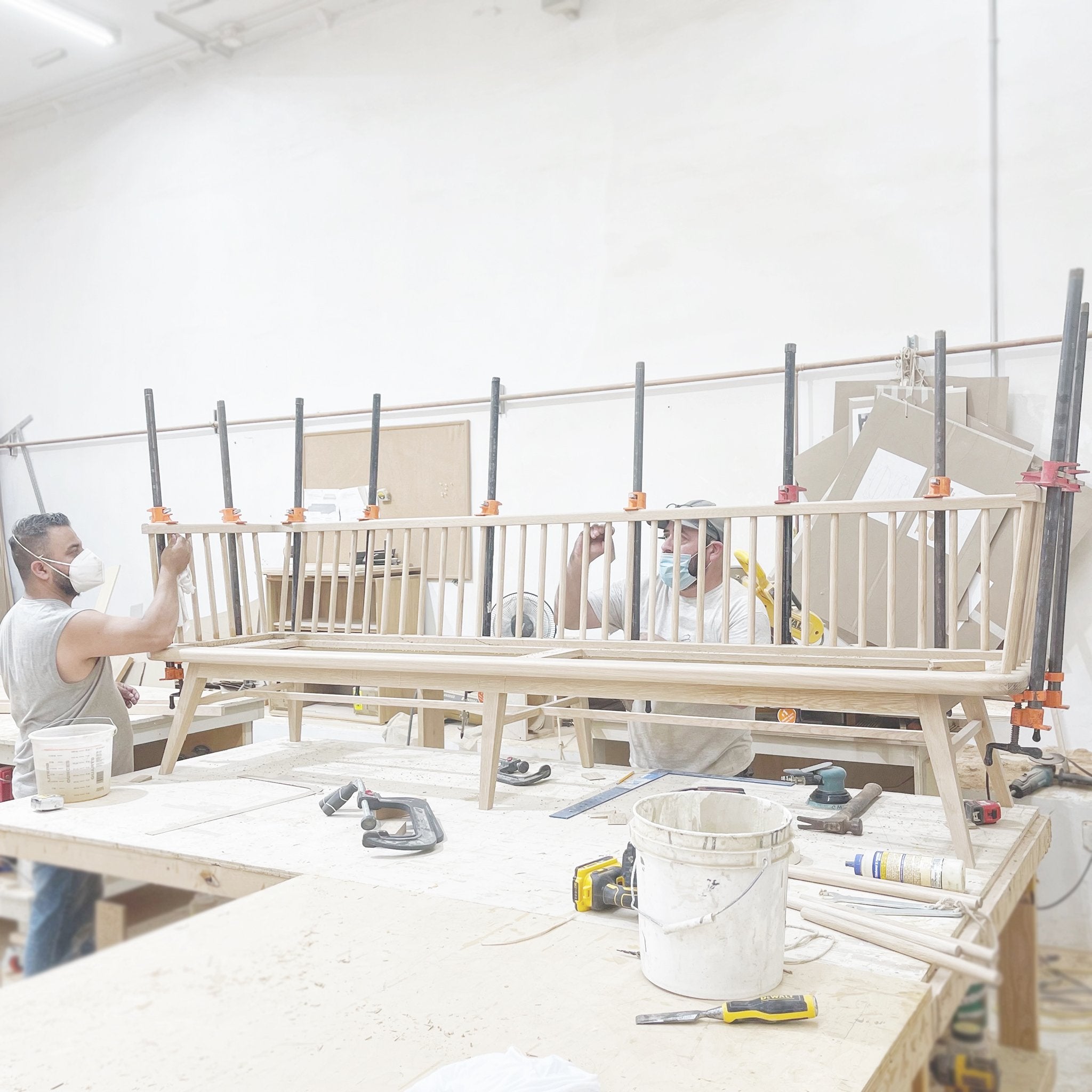 Panca in palissandro