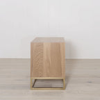 Struttura - Comodino con base in ottone