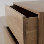 Struttura - Comodino con base in ottone