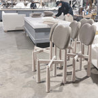 Sedia da pranzo viola